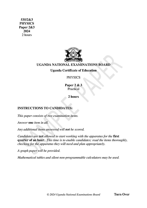 English Paper 2 – 2021 (UCE)